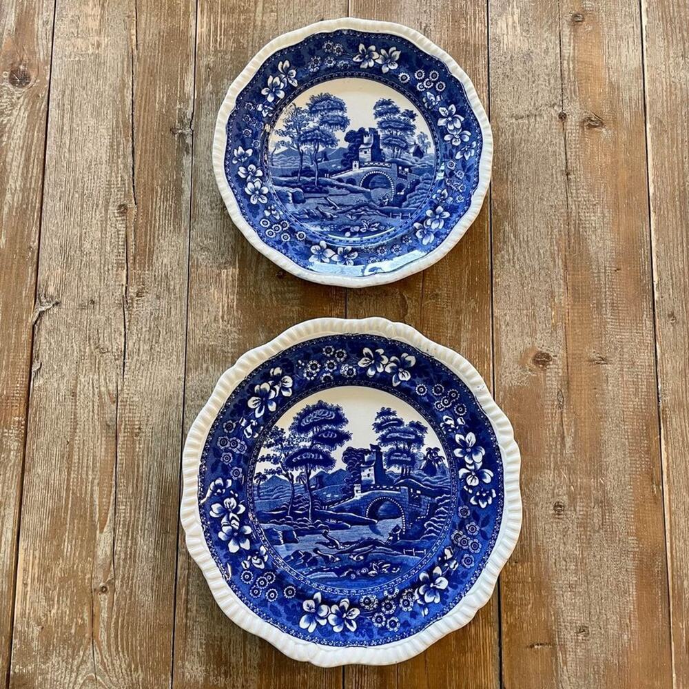 1920s Copeland Spode Antique Dinner and Luncheon Plate